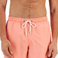 Club Room Men's Quick Dry Performance Solid 7 Swim Trunks Pink Size Large