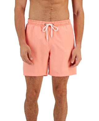 Club Room Men's Quick Dry Performance Solid 7 Swim Trunks Pink Size X-Large