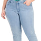 Style & Co Women's Straight Leg Jeans Blue Size 16