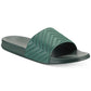 INC International Concepts Men's Xander Pool Slide Sandals Shoes Green Size 12 M