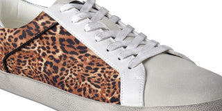 INC International Concepts Men's Damon Cheetah Sneaker Brown Size 7.5