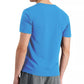 Id Ideology Men's Birdseye Mesh V-Neck T-Shirt Blue Size 3XB
