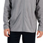 ID Ideology Men's Moisture Wicking Full Zip Jacket Gray Size X-Large