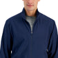 ID Ideology Men's Moisture Wicking Full Zip Jacket Blue Size Large