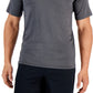 Club Room Men's Rashguard Short Sleeve Shirt Gray Size Large