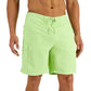 Club Room Men's Solid Quick Dry 9 Board Shorts Green Size Small