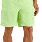 Club Room Men's Solid Quick Dry 9 Board Shorts Green