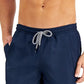 INC International Concepts Men's Regular Fit Quick Dry Solid 5 Swim Trunks Blue Size XX-Large