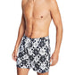 Inc International Concepts Men's Blooms 5 Board Shorts Black Size S