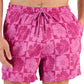 INC International Concepts Men's Blooms 5 Board Shorts Pink Size Large