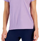 ID Ideology Women's Lightweight Techy T-Shirt Purple Size XX-Large