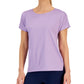 ID Ideology Women's Lightweight Techy T-Shirt Purple Size XX-Large