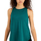 ID Ideology Women's Essentials Sweat Set Tank Top Green Size Large