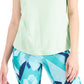 ID Ideology Women's Essentials Rapidry Heathered Performance T Shirt Green Size Small