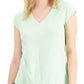 ID Ideology Women's Essentials Rapidry Heathered T-Shirt Green Size XX-Large