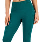 ID Ideology Women's Essentials Sweat Set 7/8 Length Leggings Green Size Petite