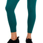 ID Ideology Women's Essentials Sweat Set 7/8 Length Leggings Green Size Petite