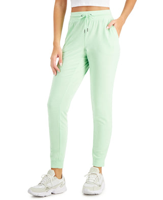 ID Ideology Women's Knit Jogger Pants Green