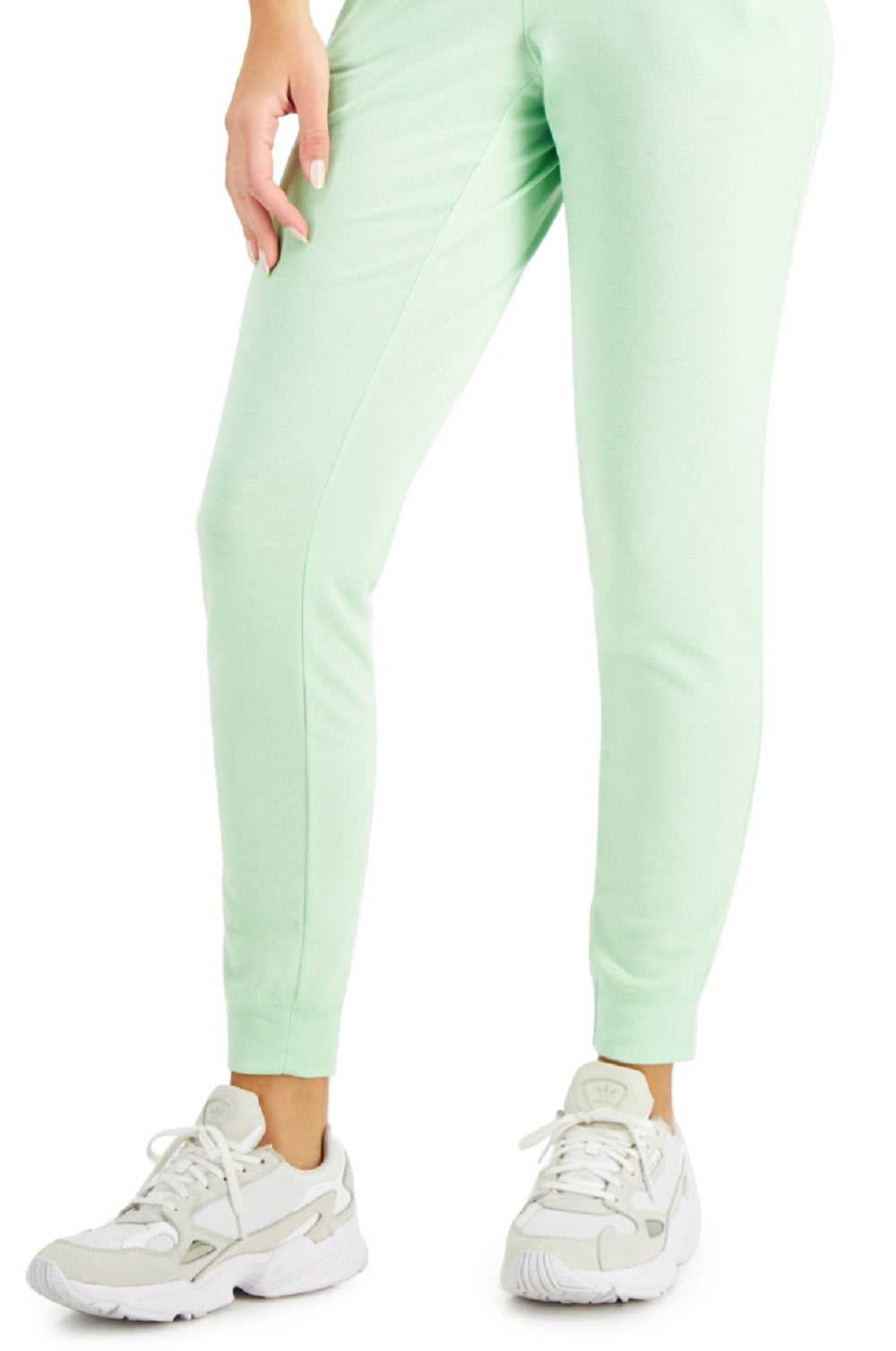 ID Ideology Women's Knit Jogger Pants Green