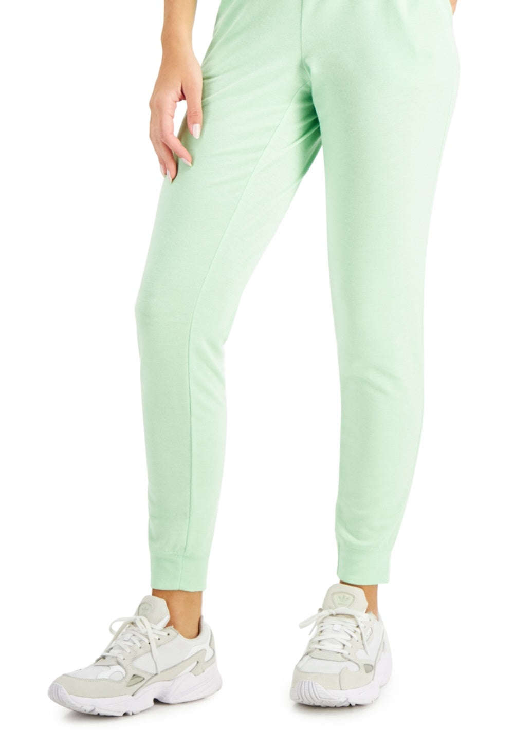 ID Ideology Women's Knit Jogger Pants Green Size X-Large