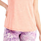 ID Ideology Women's Essentials Rapidry Heathered Performance T-Shirt Orange Size Medium