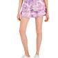 ID Ideology Women's Jungle Printed Tiered Skort Purple Size Large