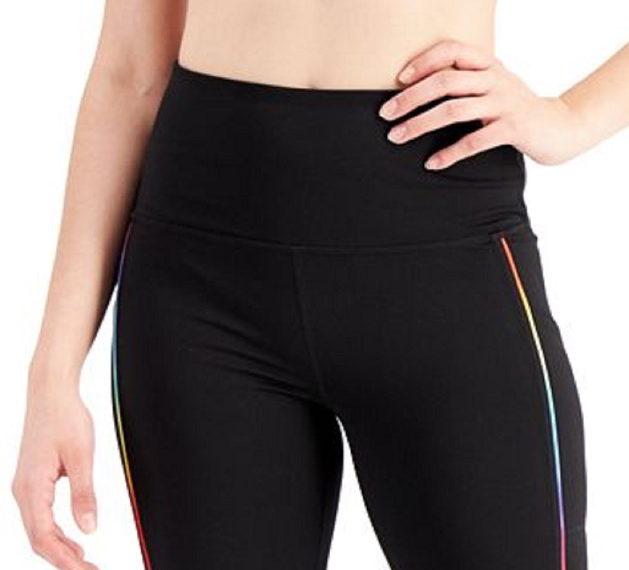 ID Ideology Women's Pride 10 Bike Shorts Black Size X-Small