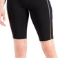 ID Ideology Women's Pride 10 Bike Shorts Black Size X-Small