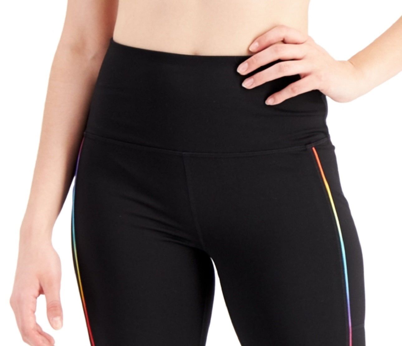 ID Ideology Women's Pride 10 Bike Shorts Black Size Small