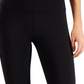 ID Ideology Women's Back Zipper 7/8 Leggings Black Size Petite Medium