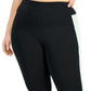 ID Ideology Women's Colorblocked Capri Leggings Green Size 2X