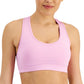 ID Ideology Women's Medium Impact Sports Bra Pink Size X-Large