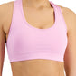 ID Ideology Women's Medium Impact Sports Bra Pink Size X-Large