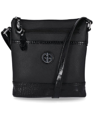 Giani Bernini Women's Saffiano North South Crossbody Black Size Regular