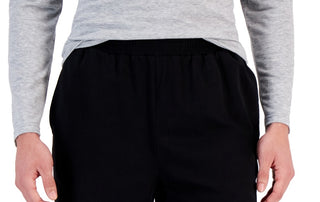 ID Ideology Men's Regular Fit Jersey Knit Shorts Black Size 3X