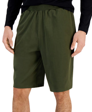 ID Ideology Men's Regular Fit Jersey Knit Shorts Green Size X-Large