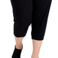 ID Ideology Women's Cropped Jogger Pants Black Size 1X