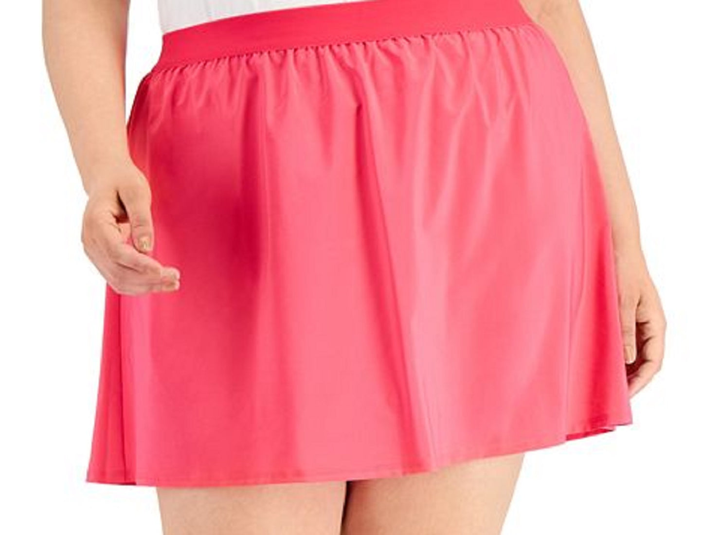 ID Ideology Women's Woven Skort Pink Size 3X