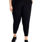 ID Ideology Women's Off Duty Jogger Pants Black Size 2X