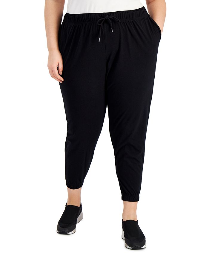 ID Ideology Women's Off Duty Jogger Pants Black Size 2X