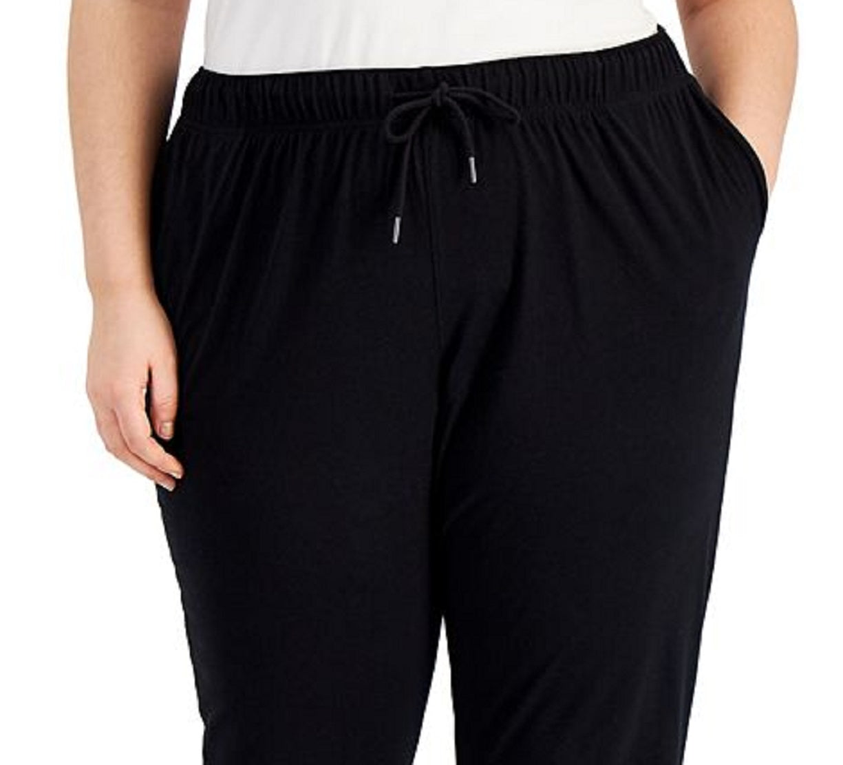 ID Ideology Women's Off Duty Jogger Pants Black Size 2X