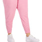 ID Ideology Women's Off Duty Jogger Pants Pink Size 3X