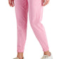 ID Ideology Women's Retro Recycled Jogger Pants Pink Size XX-Large
