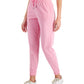 ID Ideology Women's Retro Recycled Jogger Pants Pink Size XX-Large