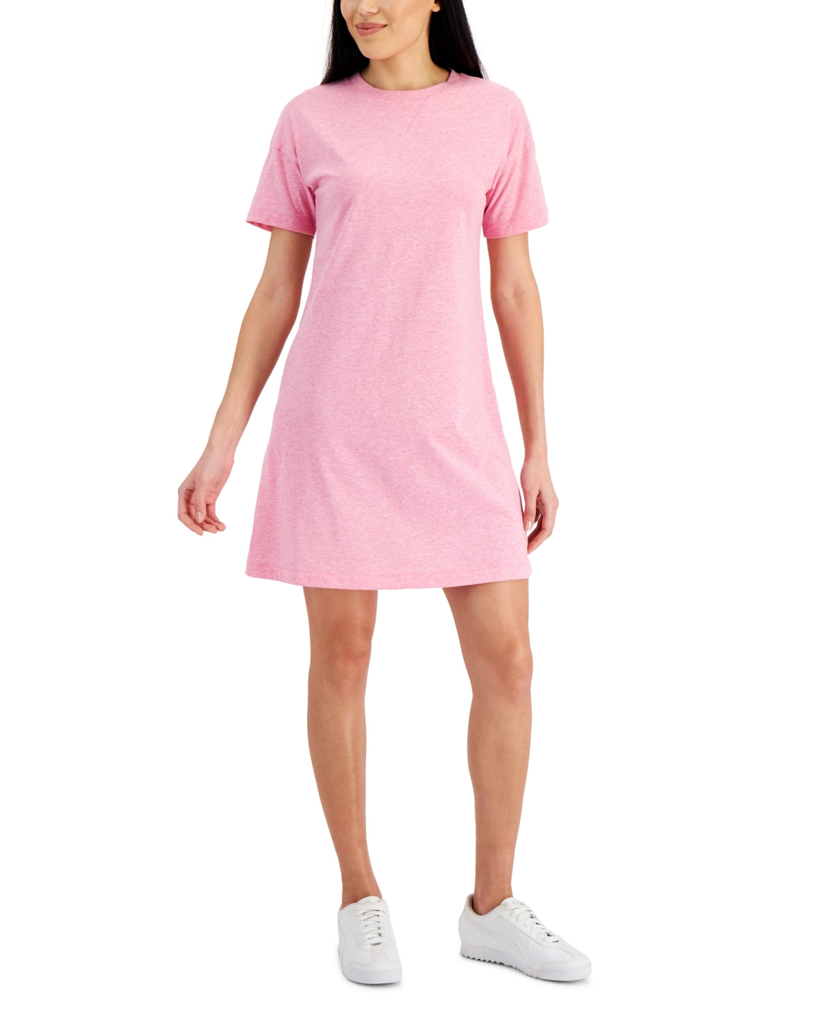 ID Ideology Women's Retro Recycled Dress Pink Size Medium