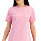 ID Ideology Women's Retro Recycled Dress Pink Size Large