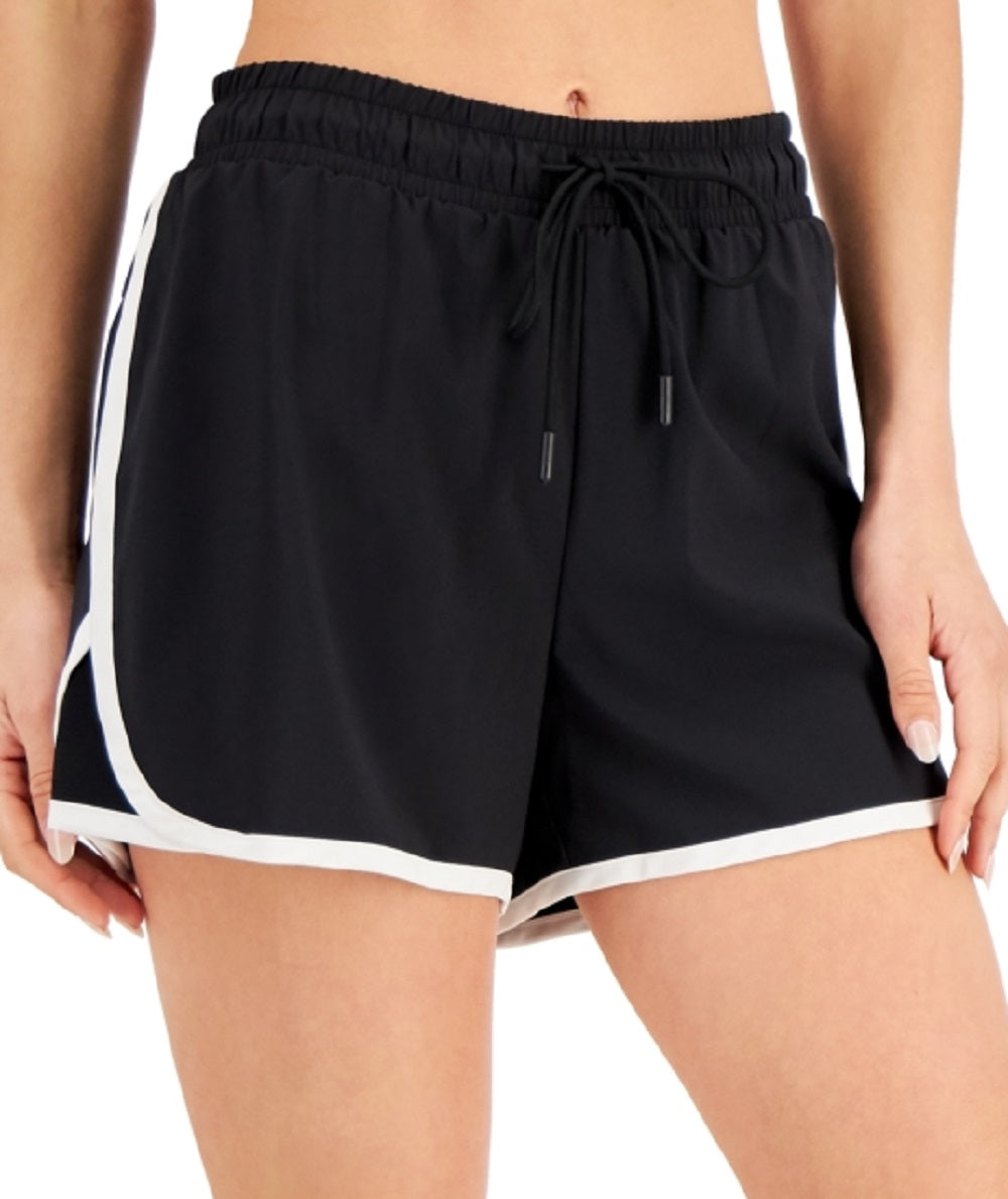 ID Ideology Women's Drawstring Running Shorts Black