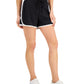 ID Ideology Women's Drawstring Running Shorts Black