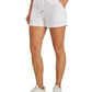ID Ideology Women's Retro Recycled Shorts White Size XX-Large