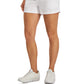 ID Ideology Women's Retro Recycled Shorts White Size XX-Large
